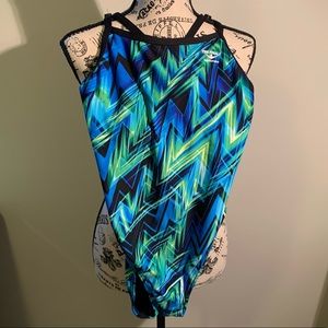 Finals Sz 36 endurotech butterfly-back swimsuit